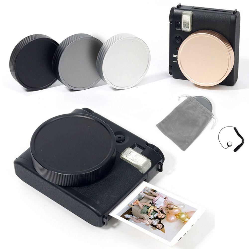 Мгновенная крышка объектива камеры из алюминиевого сплава, защитная пленка для Fujifilm instax mini 99 Camping