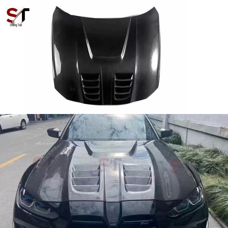BMW M3/M4 G80/G82 Carbon Fiber Engine Hood Cover Body Kit