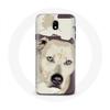 Case - Samsung - Galaxy J3 2017 - Soft - Pitbull Dog - White