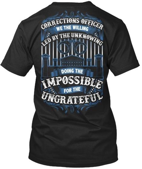 Стандартная футболка унисекс Corrections Doing ImpossibleOffice We The Willing