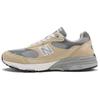 New Balance NB 993 Устойчивые к истиранию Устойчивые к истиранию Низкие повседневные кроссовки для бега Унисекс Серо-коричневые U993IG