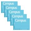 KOKUYO Campus Note Dotted B Ruled 6mm Half Size B6 5 Book Set No-293BTX5SET