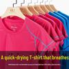 Quick-Dry Shirts: Men's Short-Sleeve, Women's Breathable & Cultural Styles for Summer Running, Fitness & Advertising.
