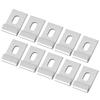 10Pcs Base Clips Hook Fixings Attaches Aluminium Greenhouses Fixture Set