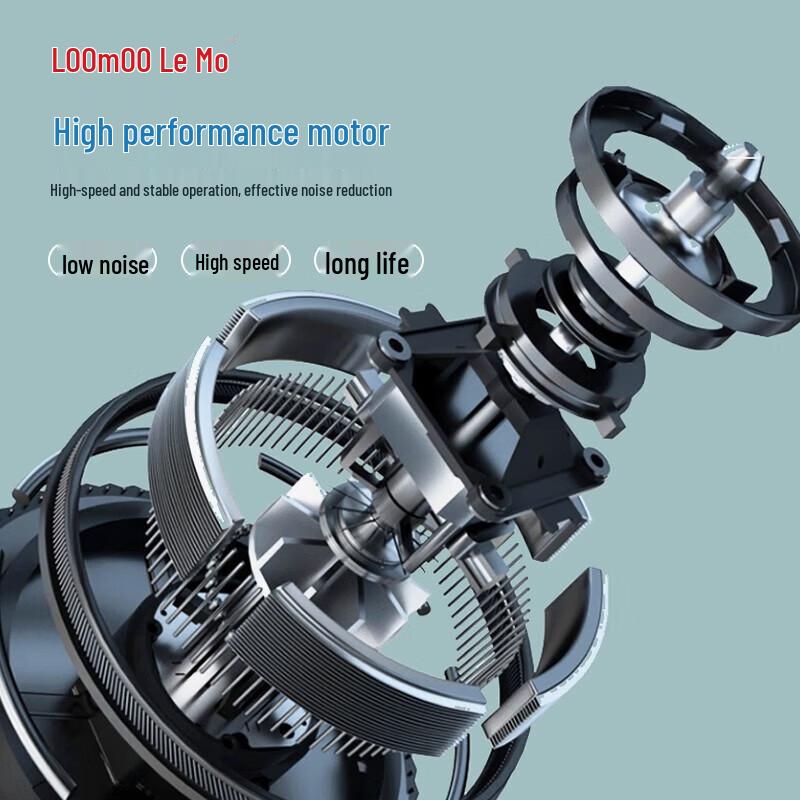 LOOMOO Портативный мини-вентилятор USB, ручной и настольный