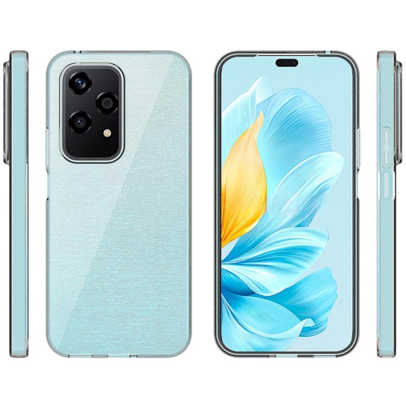 For Honor 200 Lite Cell Phone Case Clear Soft TPU Watermark-Free Cover