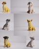 12 Pcs Miniature Dog Puppy Resin Craftwork Decorations Dollhouse Decoration Pet Decorations