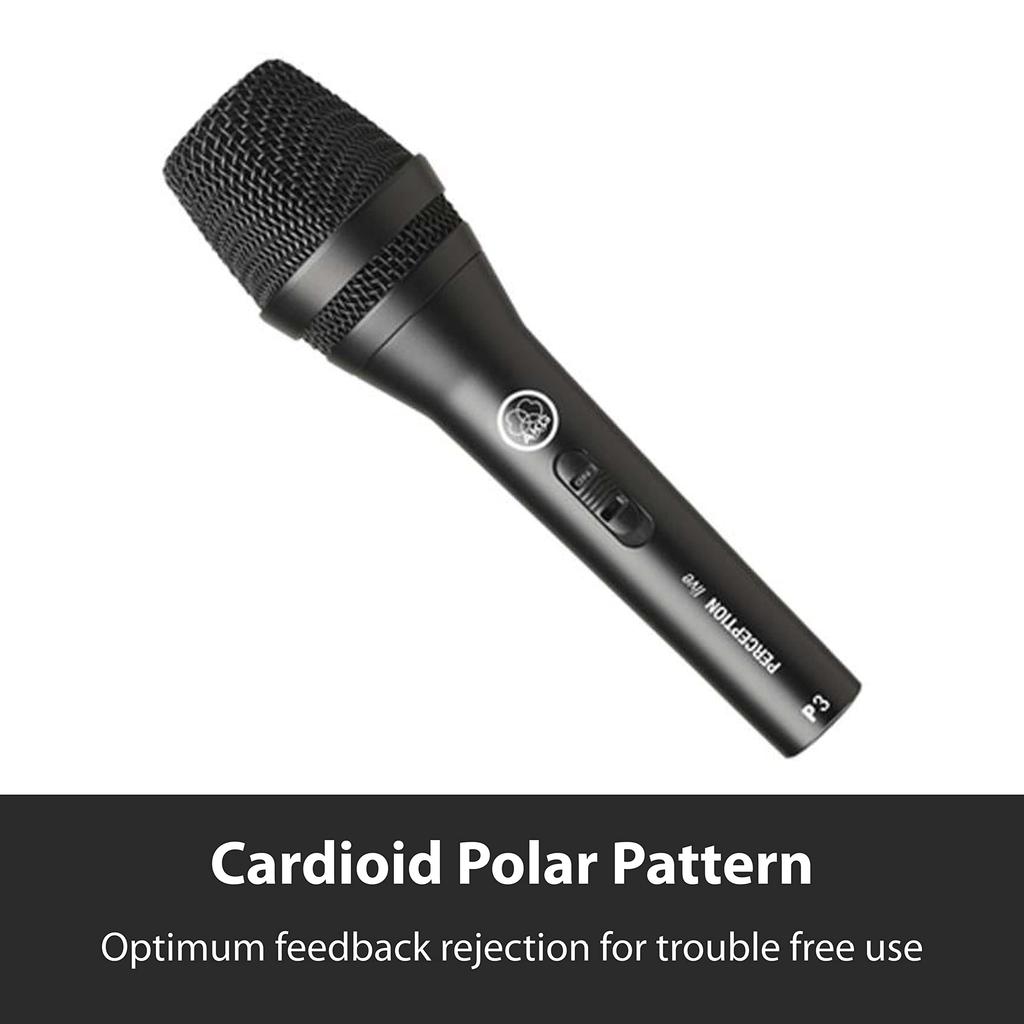 AKG P-3S Dynamic Microphone [mask dB]