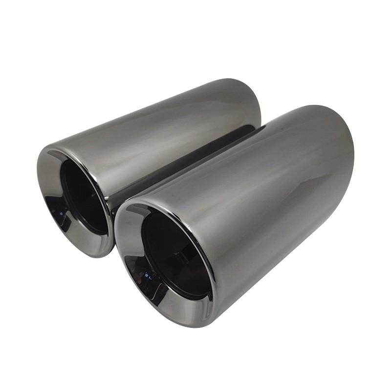For BMW 3 Series 2018-2019 Car Exhaust Pipe Stainless Steel Sandblasted Muffler Tail Throat For 320Li 330Li