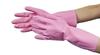 Dunlop Home Products Перчатки из натурального каучука, мягкие и прочные, розовые, для мытья посуды, кухонные, набор из 10 шт. SP-8