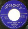 7-дюймовая пластинка GEORGIA BROWN - Don't Take Your Love From Me / Roll 459513 London Records US Джаз Б/У