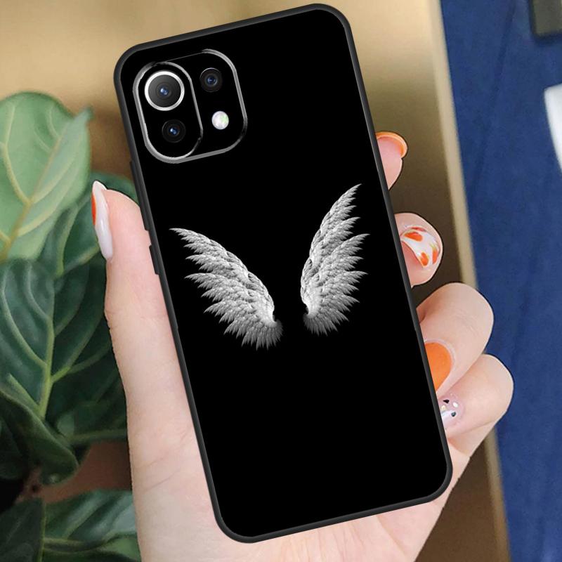 Фантазийный Чехол Ангел Девушка Крылья для Xiaomi POCO X3 X5 F5 Pro C65 X4 F3 F4 M5s Mi 11T 12T 13T 12 Lite 14 13 Pro