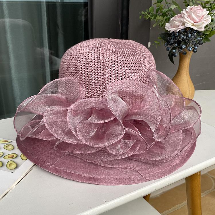 Шляпка-клош Lady's Church Derby Dress Cloche - Цветочная шляпа для вечеринки и свадьбы с дизайном Fascinator для женщин