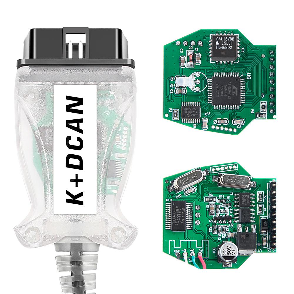 INPA K + DCAN для BMW OBD2-USB интерфейсный переключатель FTDI FT232RL полночиповый OBDII диагностический инструмент INPA K CAN
