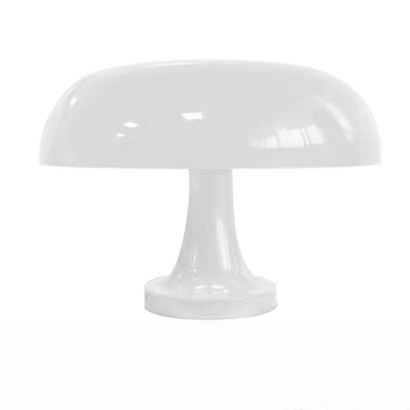 Скандинавская большая грибная настольная лампа - Креативный прикроватный диммируемый ночник для атмосферы спальни