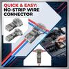 No-Stripping, No-Soldering -Wire Plug Quick Connector