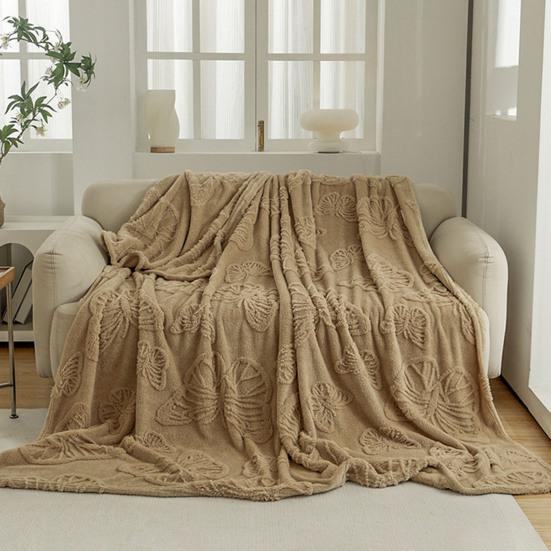 3D Butterfly Baby Blanket Double-Sided Flannel Soft Throw Blanket Fluffy Infant Toddler Newborn Receiving Blanket Crib Stroller Use Baby Shower Gift