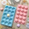 1 шт. 3D Круглая Полусферическая Силиконовая Форма для Выпечки, Пудинга, Мусса, Шоколада, Экологичная Форма для Торта, Кухонные Инструменты
