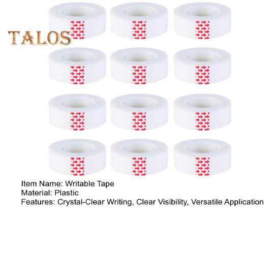 8/10/12 рулонов, невидимая лента для записи, кристально чистая лента для коррекции письма, канцелярские принадлежности, студенческая отрывная лента, офисные принадлежности