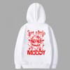 Unisex Hooded Sweatshirt With Print Design Loose Fit Long Sleeve Casual Pullover Fall