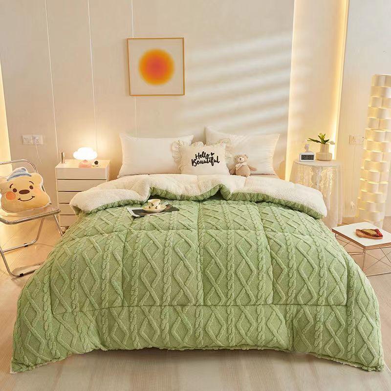 Новое зимнее одеяло, домашнее теплое мягкое покрывало из шерпа, накидка для новорожденных, детское покрывало, дорожное текстильное флисовое толстое теплое одеяло