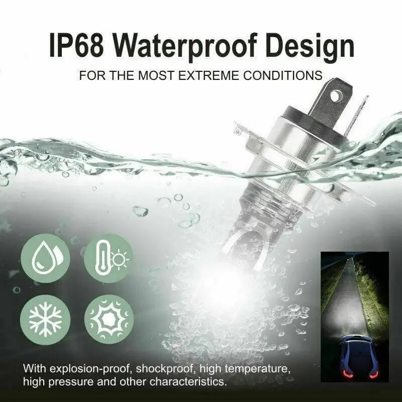 1/2PCs H7 Led Headlight Bulb Fog Lights For Car Waterproof White High Low Beam 110w 30000lm IP67 Car Led Lights Auto Accessories