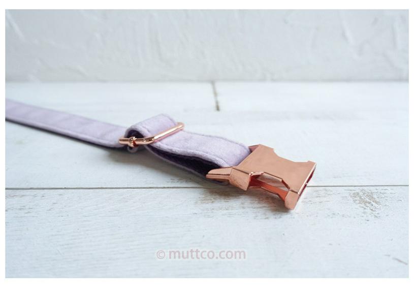 MUTTCO Толстый флисовый ошейник и поводок для собак, Двухслойный, Устойчивый к рывкам, Цинк-сплав, UDC-082M