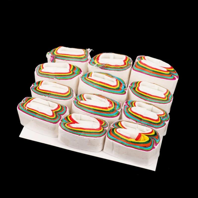 12 шт. Реквизит для магических трюков, Бумажные стримеры, вытягиваемые изо рта, Сценическое оборудование, Ленты, вытягиваемые изо рта, Магический реквизит