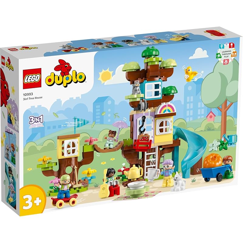 Lego duplo Duplo town 3in1 домик на дереве игрушки игрушка подарок на день рождения блок Образовательный образование мальчик девочка ребенок 1 и полтора года 2 года 6 лет
