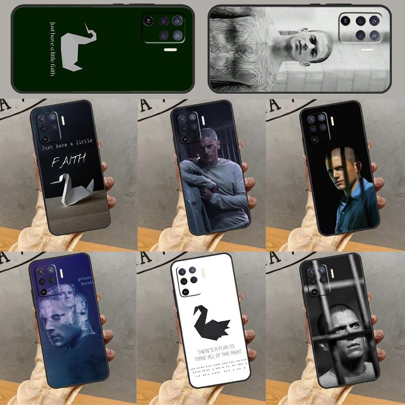 Чехол для телефона из сериала Побег из тюрьмы Для Oppo A40 A60 A80 A78 A98 A18 A38 A58 A74 A94 A54 A16 A76 A96 A15 A17 A77 A57S