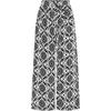 Womens High Waist Wide Leg Pants Striped Printed Casual Trousers Everyday Wear