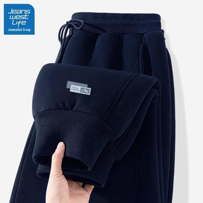 JEANSWEST LIFE Мужские теплые джоггеры на флисовой подкладке