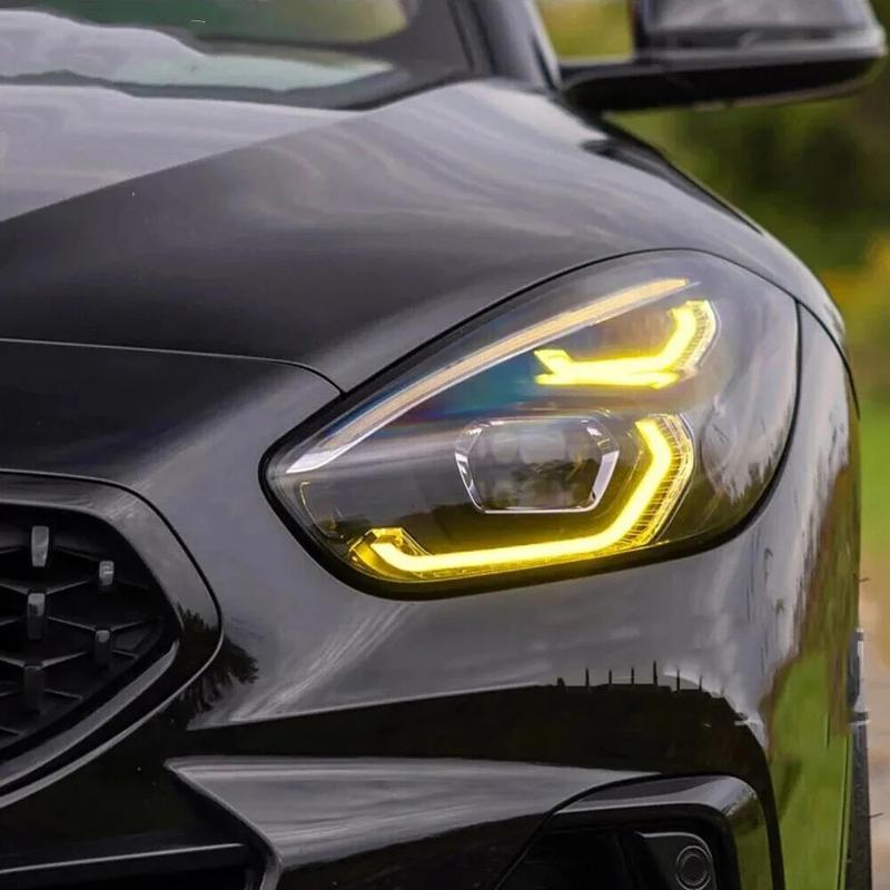 Yellow Angel Eye DRL Boards for 2024 BMW Z4 G29 LED Headlight Daytime Running Light Turn signal Module