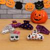 Spider Halloween Hair Claw PVC Skeleton Shark Clip Creative Pumpkin Themed Gripper  Party