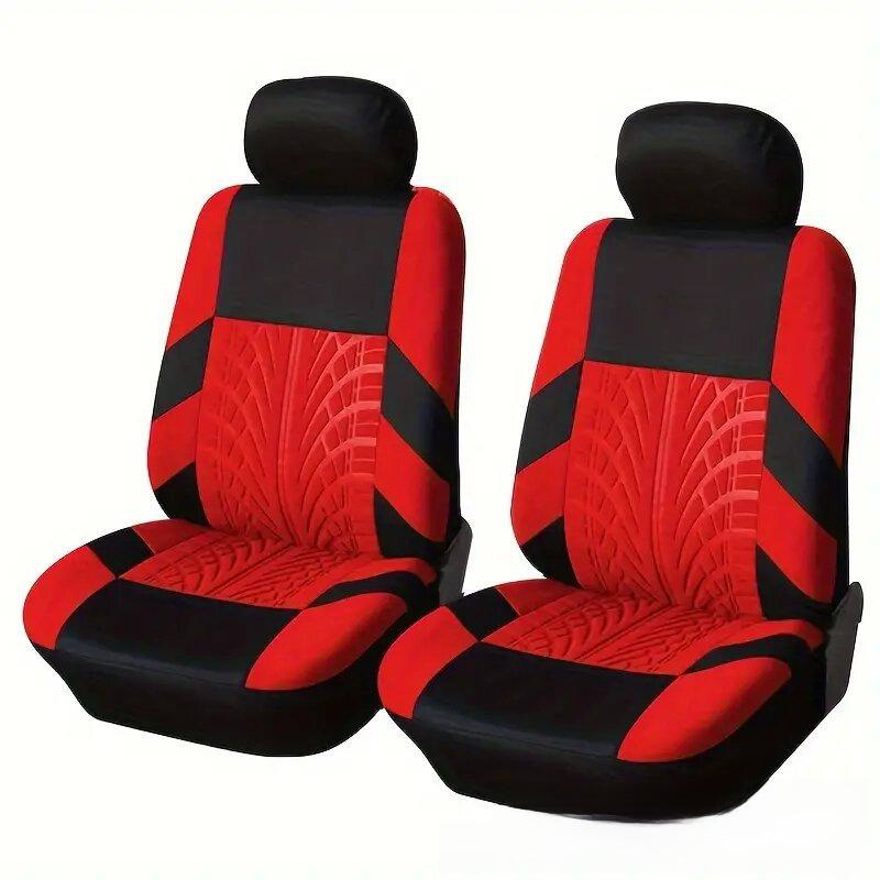 Самый продаваемый комплект из 9 чехлов для автомобильных сидений с прессованным цветочным узором - универсальный, подходит для всех сезонов