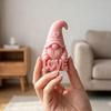 Милая фигурка с узором в виде сердечек, Безликий гном любви, 3D-печатный декор для рабочего стола на День святого Валентина, Подарок для девушки, парня, Романтической пары