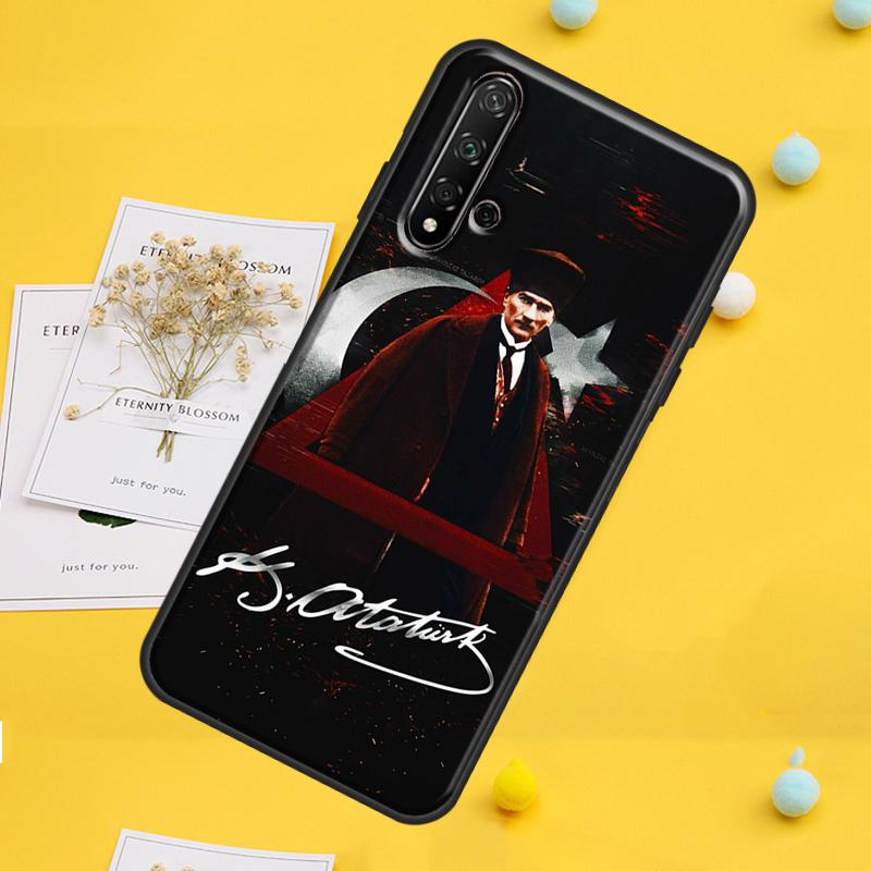 Турция Волк Мустафа Кемаль Ататюрк Для Huawei Nova 7i 8i 11i 12i 12s 9 10 SE Y91 Y90 Y60 Y70 Y72 Y61 P60 Pro P30 P40 Lite Чехол