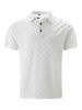 2024 Мужское поло из жаккардовой ткани Ice Silk Plaid Polo - Повседневный европейский и американский стиль с коротким рукавом