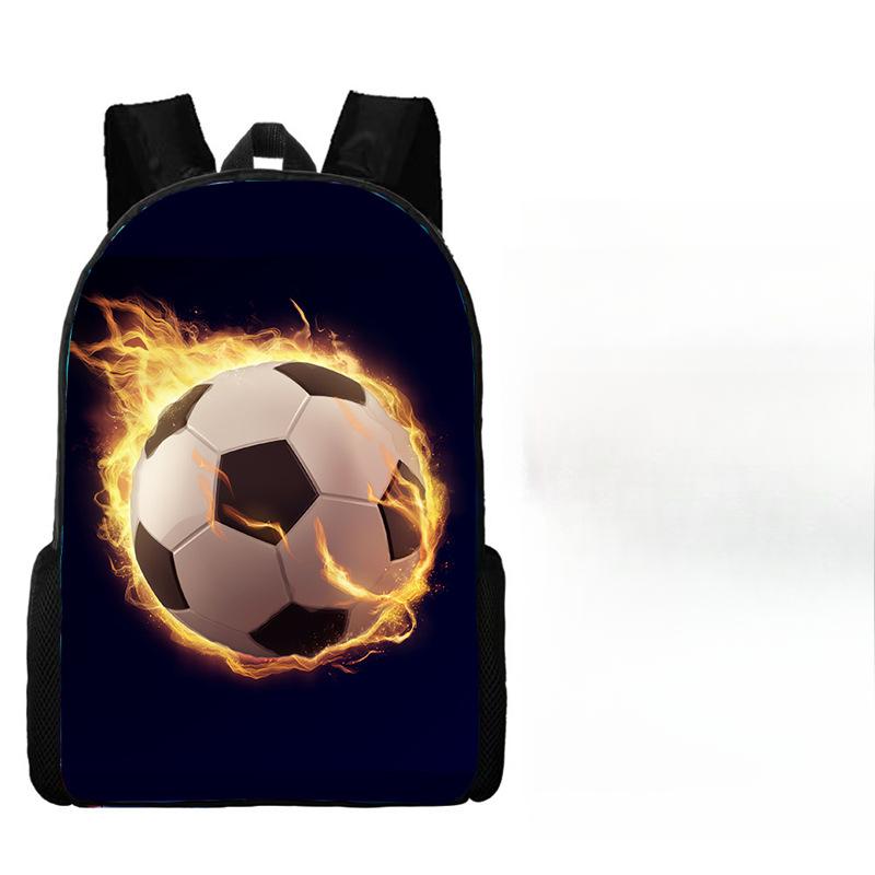 Футбольная школьная сумка для детей начальной и средней школы, мальчиков и девочек, двойное плечо и задняя часть
