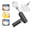 1PCS Portable 3-Speed WhiskAutomatic Food Mixer Multi-Speed Baking Mixer Milk Whisk USB Rechargeable Handheld Cordless Whisk New