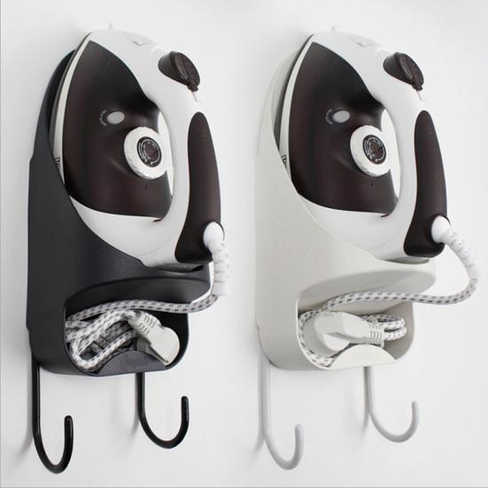 Вешалка для гладильной доски, настенное крепление, держатель для электрического утюга, термостойкая гладильная доска для хранения, органайзер для прачечной для дома, спальни, отеля