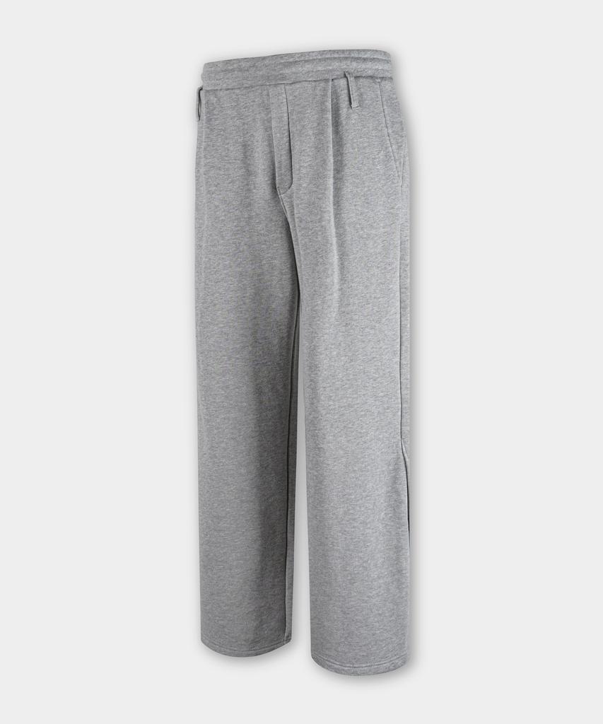 BIRBANTE Comfort Loose Fit One-Pleat Sweatpants - Melange