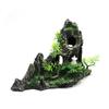 Creative View Rock Cave Stone Artificial Mountain Stone Statue  Hiding Fish Cave
