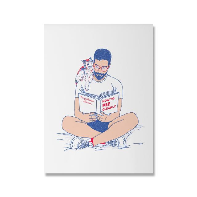 Скандинавская мода для туалета, как чисто пописать, забавные настенные постеры, фотографии для декора туалета, настенная живопись для ванной комнаты, печать на холсте