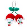 Cherry Cinnamoroll Hello Kitty Kuromi Pompompurin Plush Mascot Holder Pendant Plush Key Ring Keychain Cute Character Goods [Reloading] (Cinnamoroll)