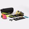Cycling Glasses, Polarized Eye Protection Glasses, Mountain Road Cycling Glasses, Wind and Sand Resistant Sports Equipment