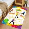 Wiggles Carpet Suitable for Playrooms Living Rooms Foyer Bedrooms Anti-slip Rug Anime Office Decor Best for Christmas