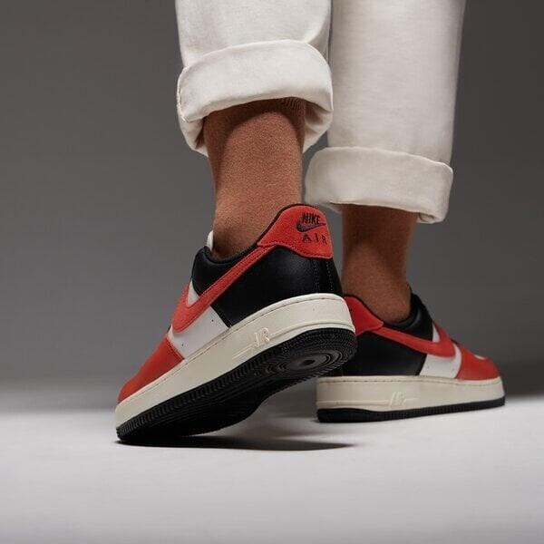 Кроссовки Nike Air Force 1 '07 LV8 (HQ4987-010) черный/винтажный коралл/фантом/бледная слоновая кость