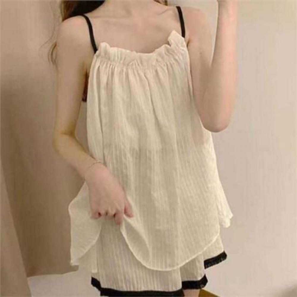 Shop Women 2 Size Ruffle Sleeve Nightwear Set Won wSet Wfo7dhz