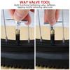 iplusmile Tire Valve Core, Air Valve, Air Valve Cap, Repair Tool, Bug Turner Screwdriver,